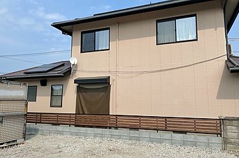 K様邸　ブロックフェンス施工のイメージ